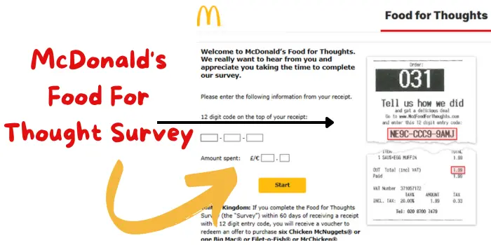 McDFoodForThoughts Survey